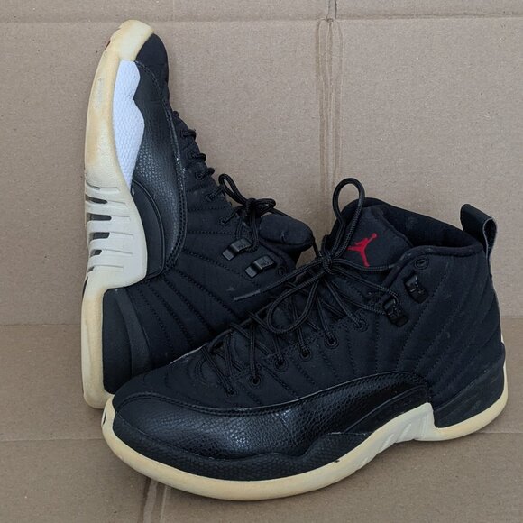 Jordan 12 Retro Shoes Mens Size 8 Flu Game 130690-004 Basketball Sneakers .
